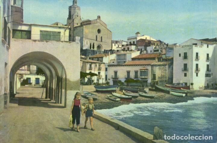 Postcards: m03378 Cadaques El Encanto De Port Dogue Y Sus Voltes 1959 Ubach N&ordm;61