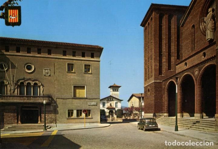 Cartes Postales: m03434 Cornella De Llobregat Ayuntamient Iglesia Santa Maria 1972 Escudo De Oro N&ordm;6701 austin mini