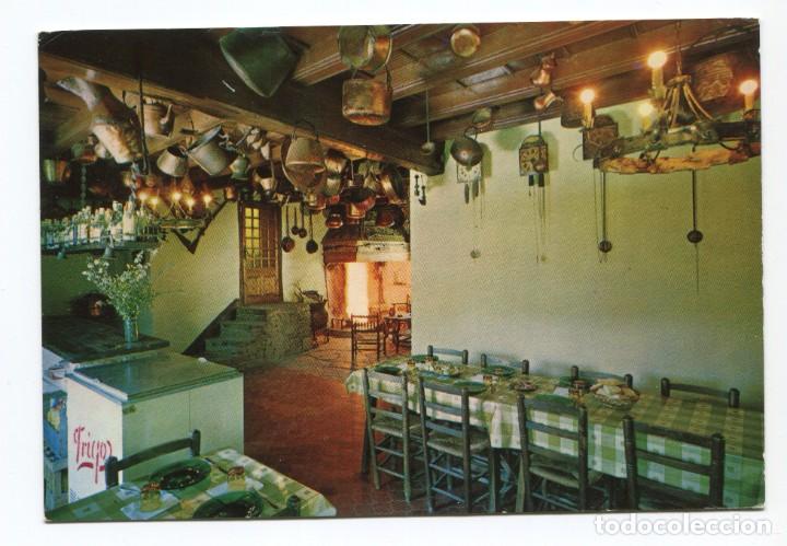Cartes Postales: m03609 Castell De L'areny Interior Del Restaurant 1973 Cerber frigo