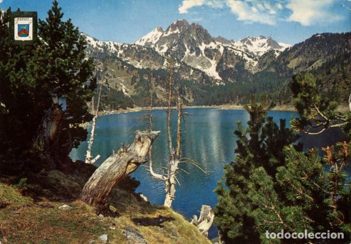 Postales: m03724 Vall D'espot Lago San Mauricio Y Els Encantats 1964 Escudo De Oro N&ordm;914