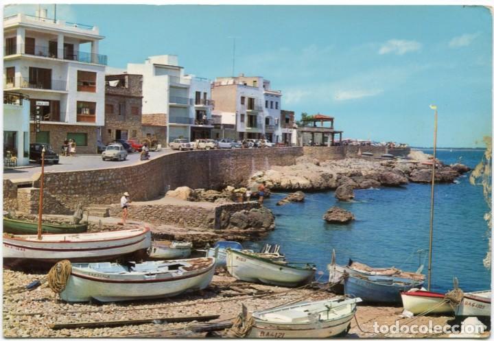 Cartoline: m03798 escala playa port perris 1965 n&ordm;6 gordini mercedes seat 1400 simca 1000 snack piscis carro