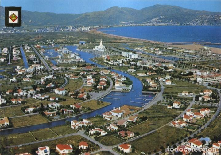 Cartes Postales: m03809 8677 Empuriabrava Vista Aerea 1979 Escudo De Oro N&ordm;3