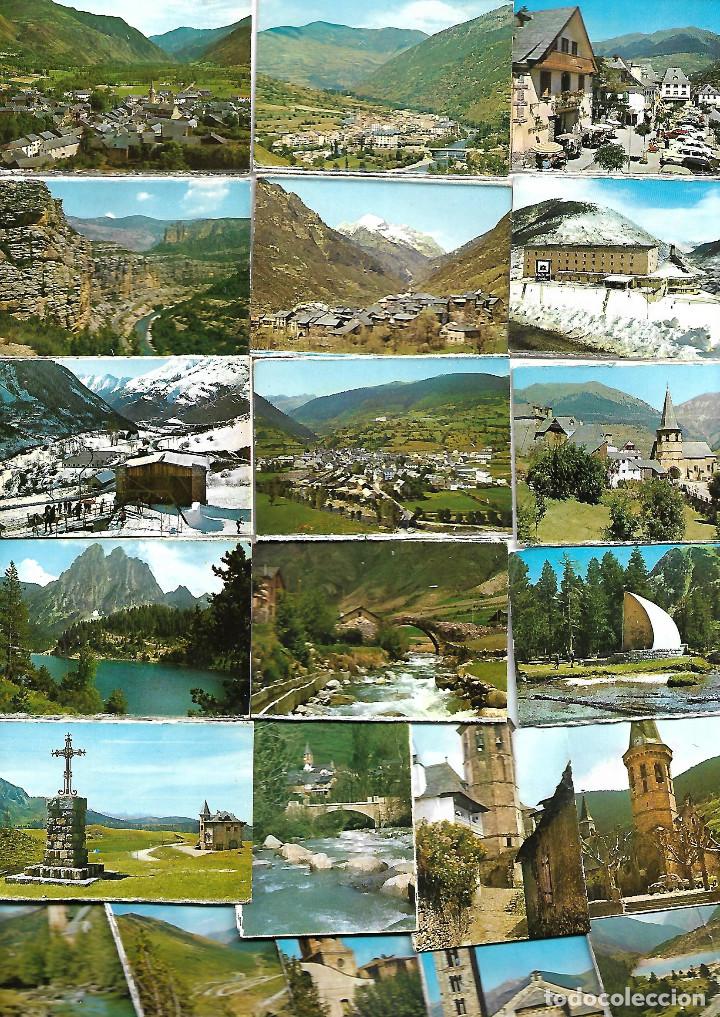 Postales: PRECIOSA COLECCION DE 21 MINI POSTALES ANTIG DEL LOS VALLES DE ARAN ,BOHI,PIRINEOS DE LERIDA CATALAN