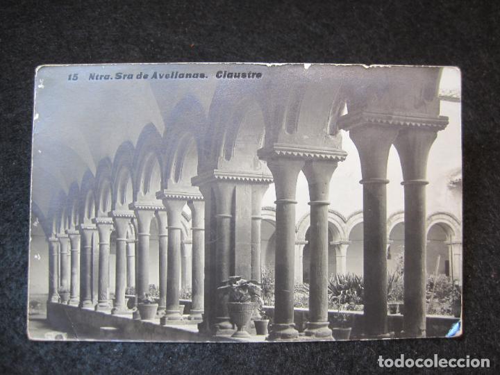 Postcards: BELLPUIG-NUESTRA SE&Ntilde;ORA DE AVELLANAS-CLAUSTRO-FOTOGRAFICA-POSTAL ANTIGUA-(81.551)