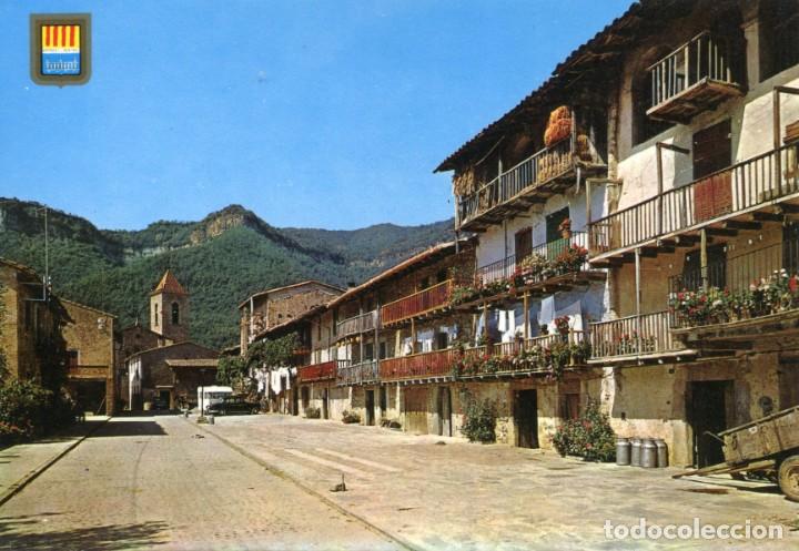 Postcards: m04053 3854 Hostalets D'en Bas Calle Teixeda 1968 Escudo De Oro N&ordm;1