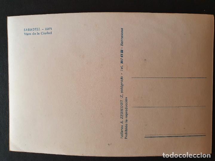 Postales: POSTAL SABADELL ORIGINAL SIN CIRCULAR - Foto 2