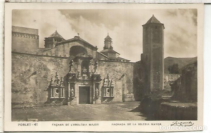 Postales: TARRAGONA POBLET SIN ESCRIBIR - Foto 1