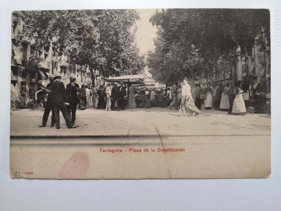 Postales: TARRAGONA. PLAZA DE LA CONSTITUCION - Foto 1