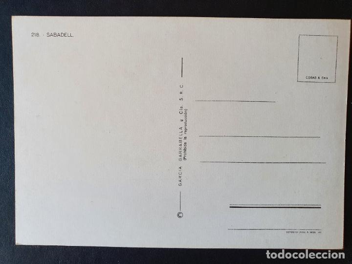 Postales: POSTAL SABADELL (ORIGINAL SIN CIRCULAR) - Foto 2
