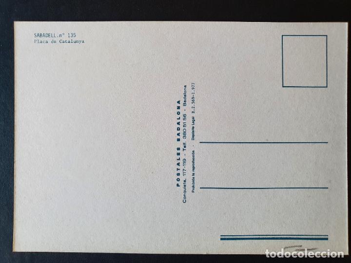 Postales: POSTAL SABADELL (ORIGINAL SIN CIRCULAR) - Foto 2