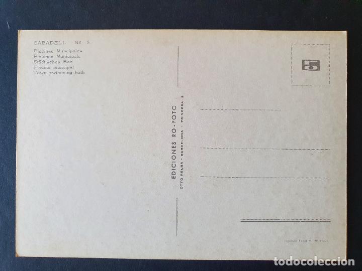 Postales: POSTAL SABADELL (ORIGINAL SIN CIRCULAR) - Foto 2