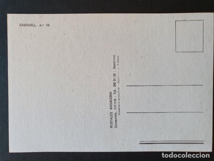 Postales: POSTAL SABADELL (ORIGINAL SIN CIRCULAR) - Foto 2