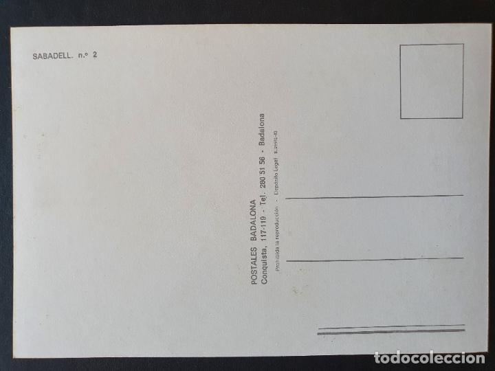 Postales: POSTAL SABADELL (ORIGINAL SIN CIRCULAR) - Foto 2