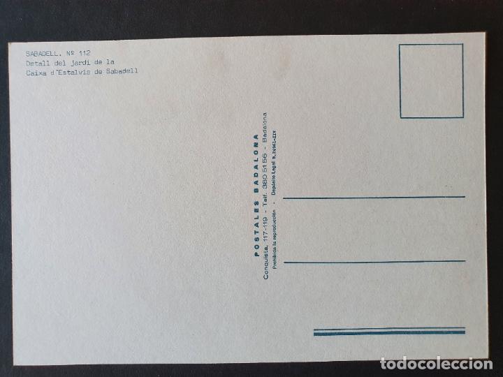 Postales: POSTAL SABADELL (ORIGINAL SIN CIRCULAR) - Foto 2