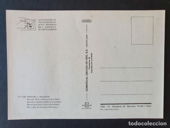 Postales: POSTAL SABADELL (ORIGINAL SIN CIRCULAR) - Foto 2