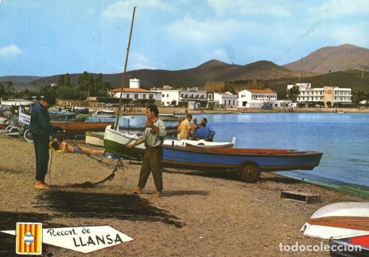 Postales: m04085 Llan&ccedil;a Escena Marinera Tendiendo La Red 1965 Euro N&ordm;512