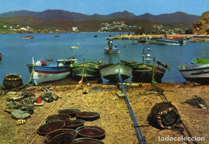 Postais: m04087 Llan&ccedil;a Detalle Del Puerto 1966 Bergas N&ordm;4