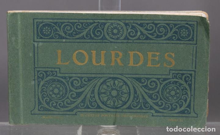 Postales: 24 postales de Lourdes - cartes postales detachable - serie 11