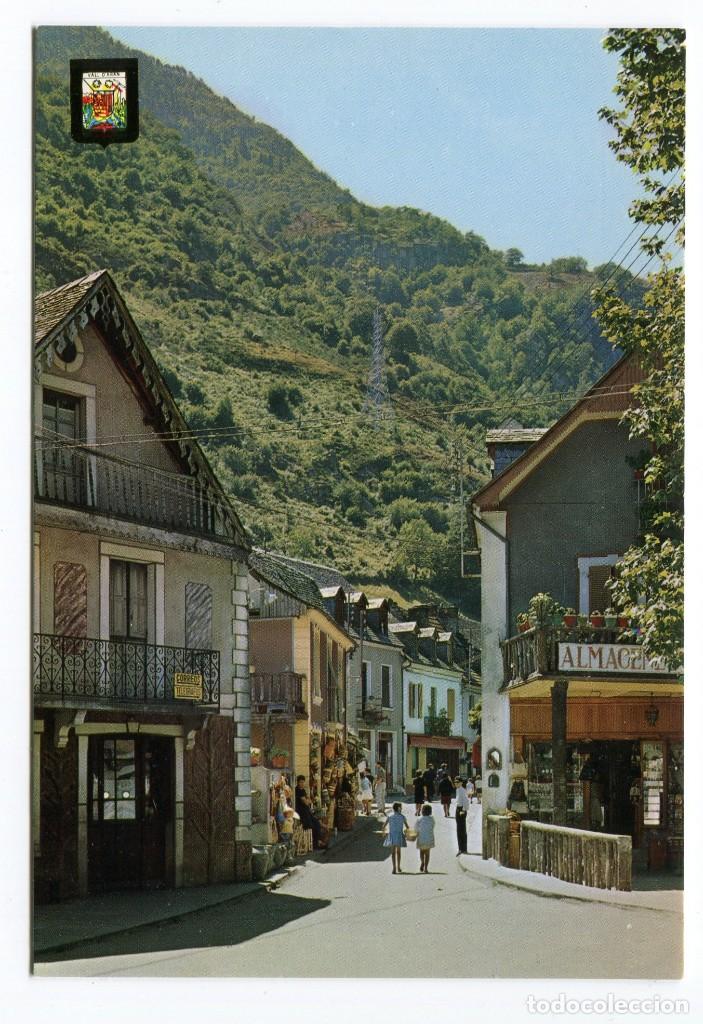 Cartes Postales: m04230 Les Carrer Dels Banys 1966 Escudo De Oro N&ordm;2267 vall d'aran