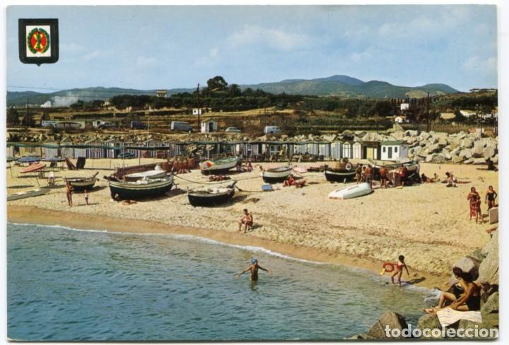 Postales: m04241 Llavaneres Playa 1967 Escudo De Oro N&ordm;2553