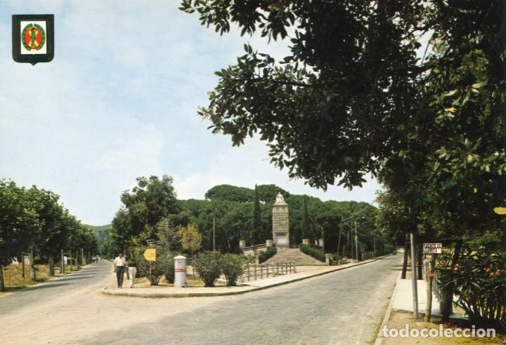 Postkarten: m04243 Llavaneres Monument Al Cardenal Vives Y Tuto 1967 Escudo De Oro N&ordm;2632