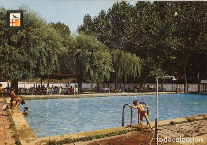 Postales: m04317 Llinars Del Valles Piscina 1966 Escudo De Oro N&ordm;2546