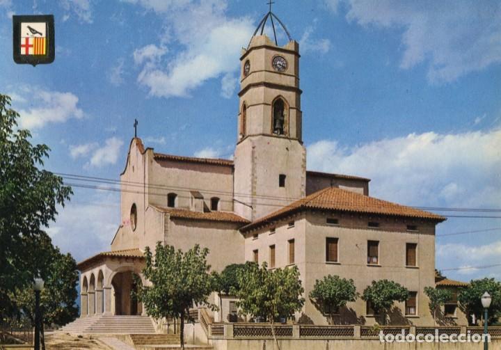 Postkarten: m04318 Llinars Del Valles Iglesia Parroquial 1966 Escudo De Oro N&ordm;2487