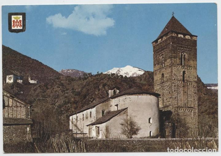 Postales: N&ordm; 2702-LLEIDA. Pirineo catal&aacute;n. Vall Cardos. Iglesia Sin circular. ED. COMERCIAL ESCUDO DE ORO