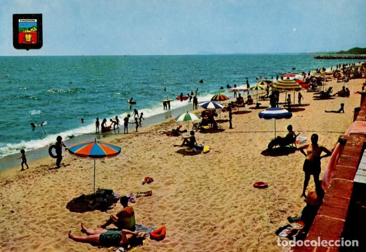 Postkarten: m04374 Masnou Playa 1963 Escudo De Oro N&ordm;722