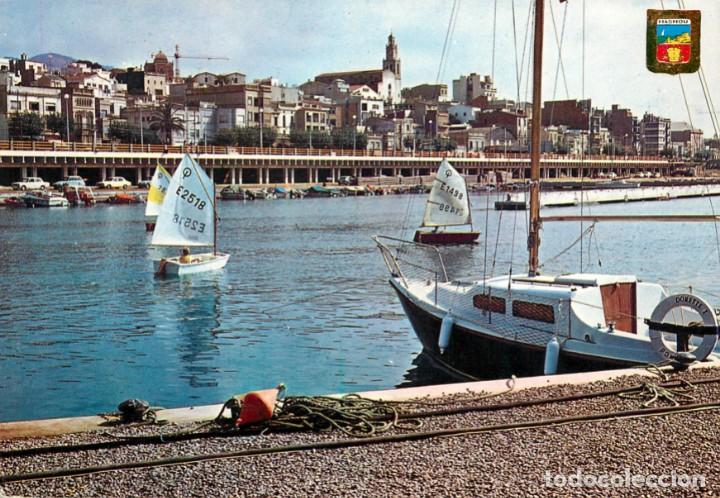 Cartoline: m04381 8040 Masnou Vista General 1974 Escudo De Oro N&ordm;1