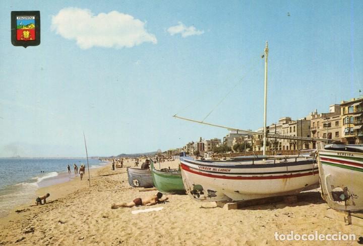 Postkarten: m04384 Masnou Playa 1966 Escudo De Oro N&ordm;2576