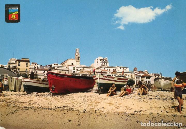 Postales: m04385 Masnou Playa Detalle 1966 Escudo De Oro N&ordm;2574