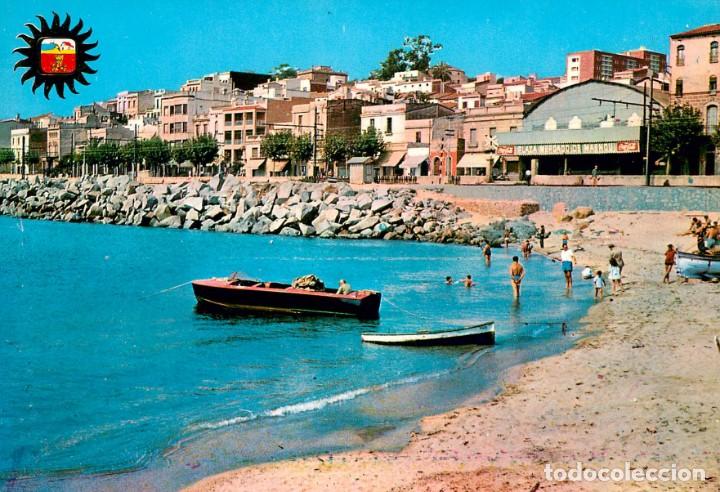 Postales: m04409 Masnou Playa 1963 Laminograf N&ordm;340