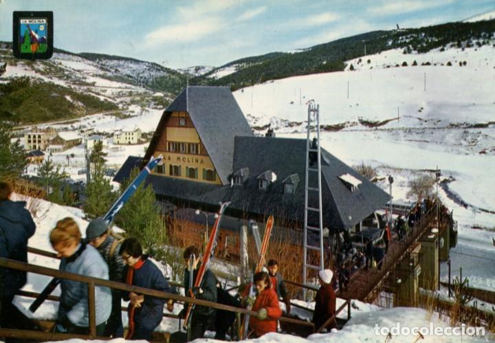 Postales: m04443 La Molina Estacion Renfe 1967 Escudo De Oro N&ordm;3393