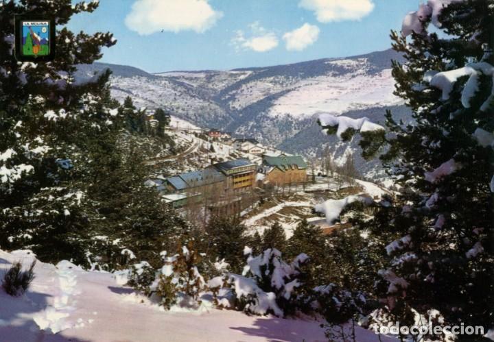 Postkarten: m04454 La Molina Hotel Adsera Y Chalet 1964 Escudo De Oro N&ordm;1354