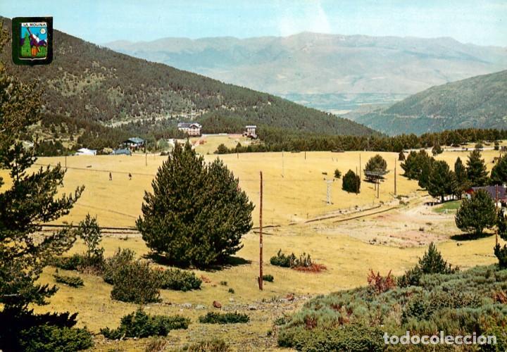 Postcards: m04455 La Molina Pista Larga Al Fondo Puig Padros 1966 Escudo De Oro N&ordm;2378