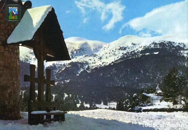 Postcards: m04462 La Molina Capilla De La Virgen De Las Nieves 1964 Escudo De Oro N&ordm;1355