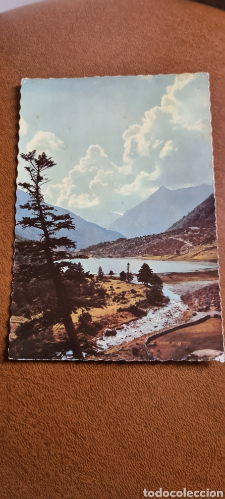 Postales: Preciosa postal Vall de Bohi. Lago Llebreta. Pirineos. Sin escribir.