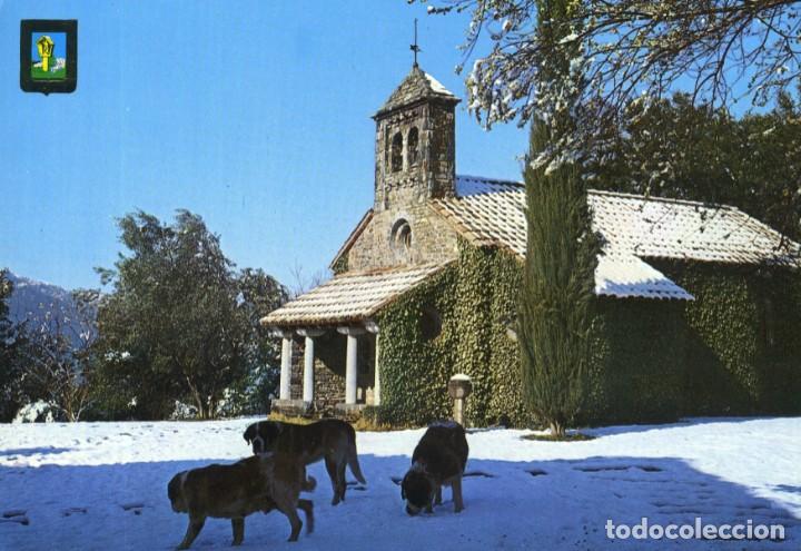Cartes Postales: m04517 4283 Sant Bernat Del Montseny Ermita 1968 Escudo De Oro N&ordm;7