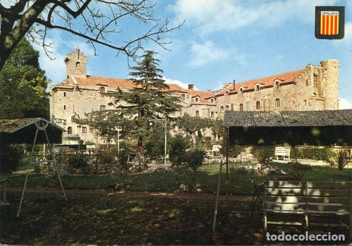 Postais: m04518 Santa Fe Del Montseny Hotel Santa Fe Jardines 1968 Escudo De Oro N&ordm;4000