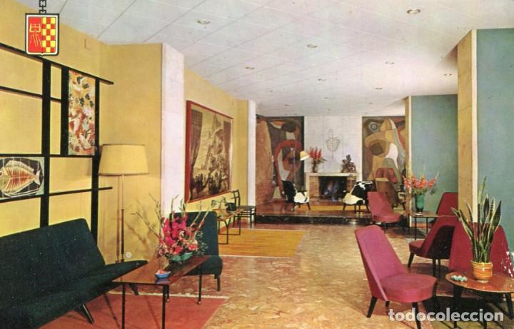Postales: m04524 Montserrat Hostal Abad Cisneros 1962 Escudo De Oro N&ordm;4