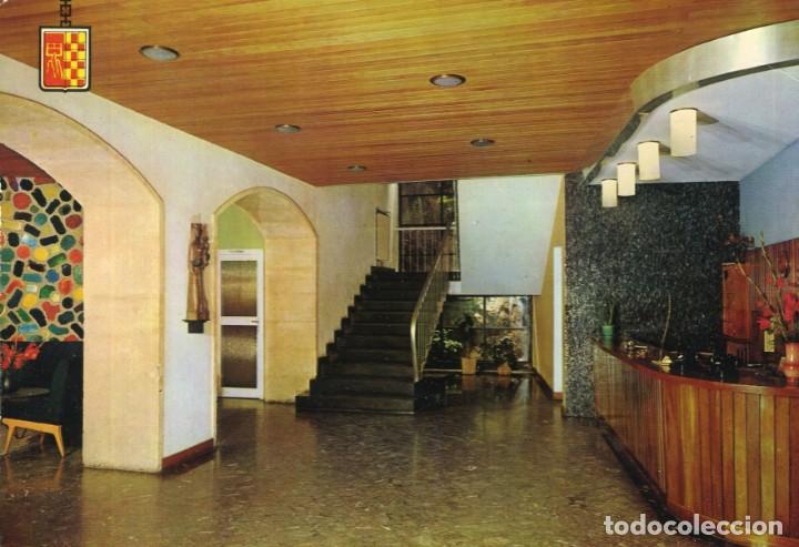 Postales: m04523 Montserrat Hostal Abad Cisneros 1962 Escudo De Oro N&ordm;3