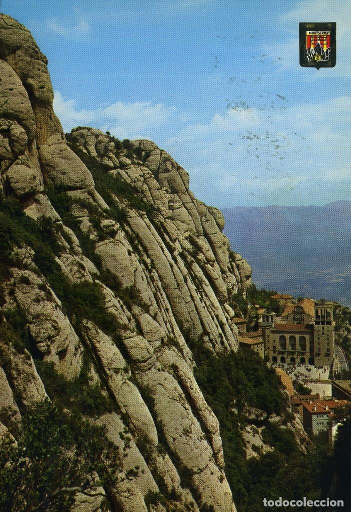 Postales: m04529 Montserrat Desde El Camino De Las Ermitas 1965 Escudo De Oro N&ordm;2176