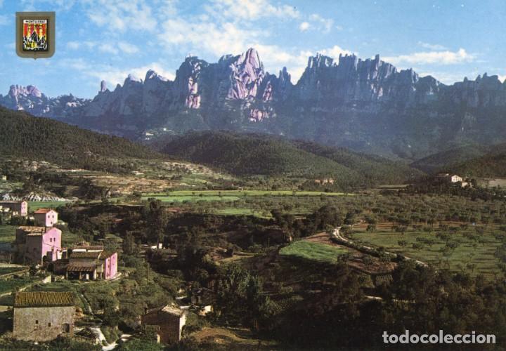 Postales: m04547 Montserrat Vista Desde Sant Cristofol 1970 Escudo De Oro N&ordm;92