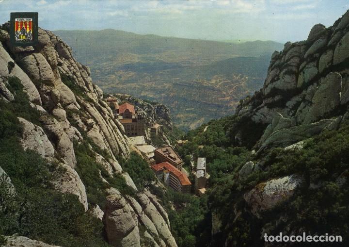 Postales: m04566 Montserrat Desde El Camino De Las Ermitas 1965 Escudo De Oro N&ordm;2173