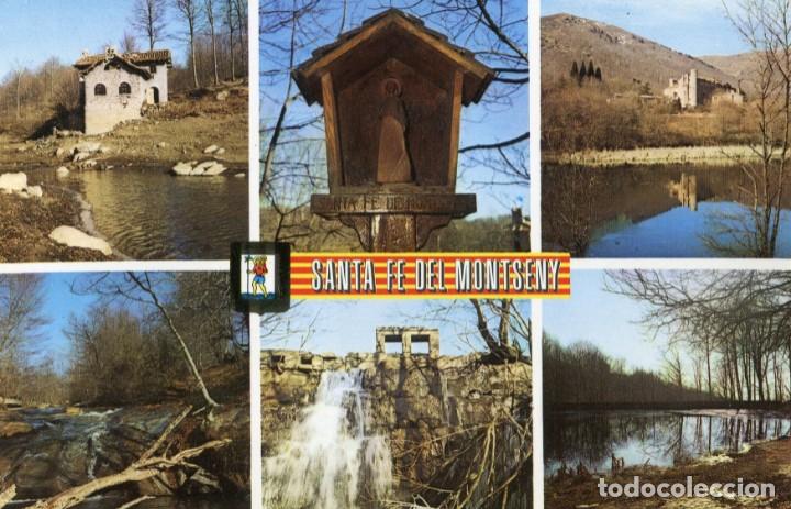Postais: m04580 7232 Santa Fe Del Montseny Diversos Aspectos 1973 Escudo De Oro N&ordm;2