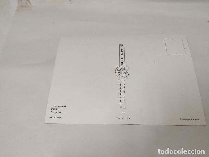 Postales: BAIX EMPORD&Aacute; - POSTAL PALS - RINC&Oacute;N T&Iacute;PICO - Foto 2