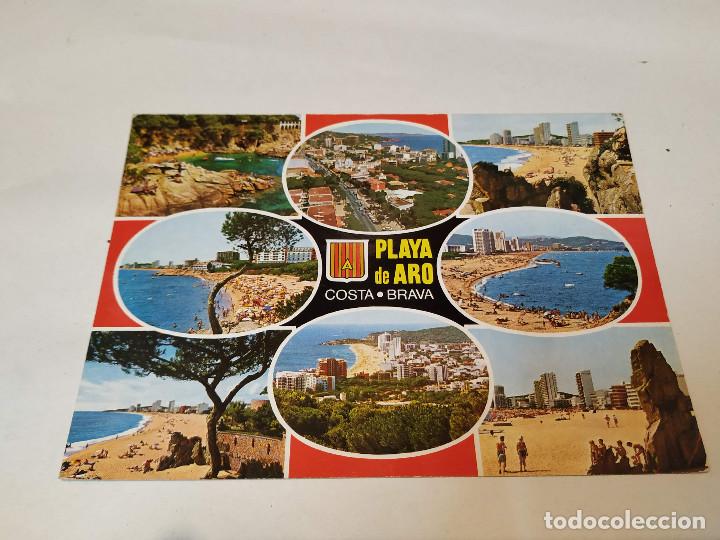 Postales: BAIX EMPORD&Aacute; - POSTAL PLAYA DE ARO - Foto 1