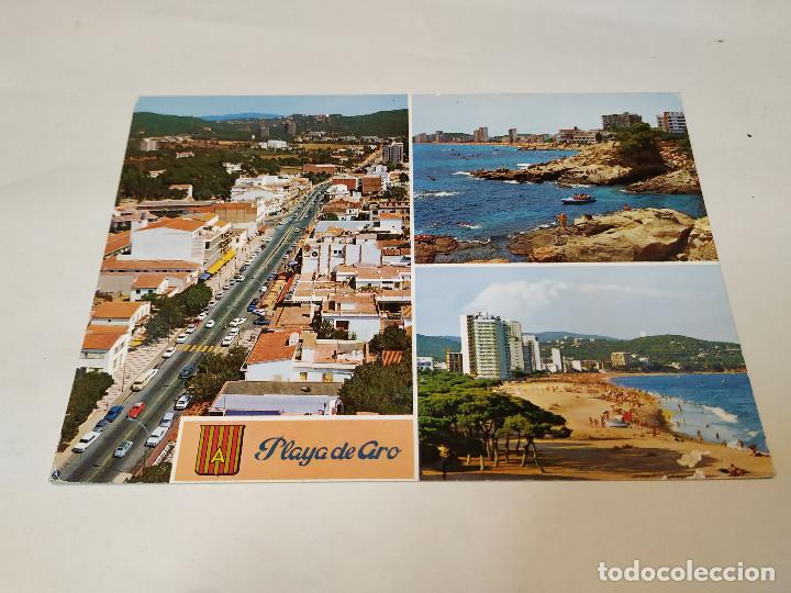 Postales: BAIX EMPORD&Aacute; - POSTAL PLAYA DE ARO - Foto 1