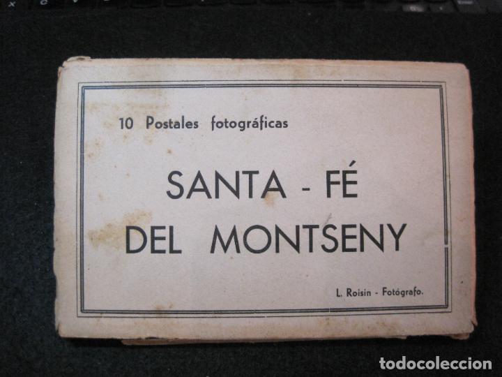 Postcards: SANTA FE DEL MONTSENY-BLOC CON 10 POSTALES FOTOGRAFICAS ANTIGUAS-FOTO ROISIN-VER FOTOS-(81.725)